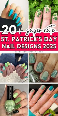 These St Patricks day nail art designs are bold and full of festive charm! Featuring green nails and st patrick’s day nails designs, this collection includes fun Irish nails and trendy green nail designs. Plan your perfect March nails 2025 with these chic styles. Check out the blog for all the st patrick's nail ideas!