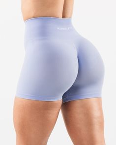 Ombre Effect, Womens Bras, Bottom Clothes, Bike Shorts, Knit Fabric, Blue Color, High Waisted, Man Shop, Womens Shorts