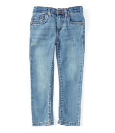 From Levi's®&#x2C; these jeans feature:Moisture wickingTwo front pockets (one with coin pocket)Two back pocketsBelt loopsMetal hardwareReinforced kneesZippered fly with button closureBelt loopsCotton/polyester/elastane engineered with nylon for enhanced durabilityMachine wash; tumble dryImported. 7 Jeans, Boys Jeans, Levis Men, Levi Jeans, Pants, Clothes