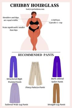 Thick Thighs Fashion, Pear Body Shape Fashion, Pants Guide, Legs Outfit, Apple Body Shapes