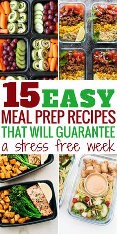 I have just started meal prepping. This article is getting pinned IMMEDIATELY for all my future use for meal prep recipes for breakfast, lunch, and dinner. Amazing resource for meal prepping. Fitness Meals, Meal Prep Plans, Ways To Eat Healthy, Delicious Clean Eating, Recipes For Breakfast