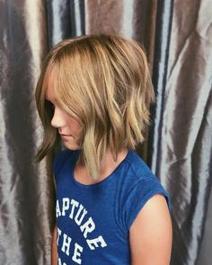 60 Bob Haircuts That Are Perfect for Little Girls Cute Short Haircuts, Kids Hair Cuts, Girl Haircuts, Curly Hair With Bangs, Short Hair Cuts For Women, Bob Cut, Hairstyles Haircuts