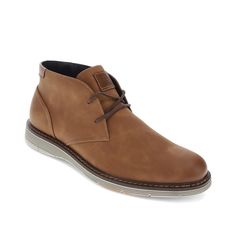 Dockers-Esmond Chukka Boot Up your workwear game with the Dockers Esmond chukka boot. This pair sports Supreme Comfort footbed, Dockers Active Rebound technology in the soles, and moisture-wicking linings for a well-rounded and supportive fit. Casual Slip-resistant Ankle Work Boots, Casual High-top Waterproof Workwear Boots, Casual Desert Boots For Outdoor Work, High-top Casual Chukka Boots For Outdoor Work, Casual Waterproof Moc Toe Chukka Boots, Casual Waterproof Chukka Boots With Moc Toe, Casual Moc Toe Waterproof Chukka Boots, Casual High-top Chukka Boots With Reinforced Toe, Casual Waterproof Boots For Work