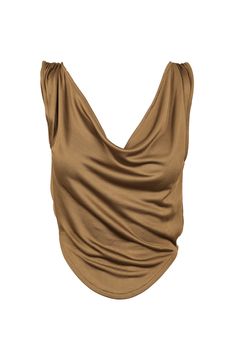 Chloe Top - Truffle Chic Cowl Back Party Tops, Chic Party Tops With Cowl Back, Summer Evening Cowl Neck Top, Chic Cowl Back Summer Tops, Fitted Cowl Back Top For Night Out, Chic Cowl Neck Top For Night Out, Drapey Party Top, Elegant Stretch Top With Cowl Back, Draped Tops For Evening