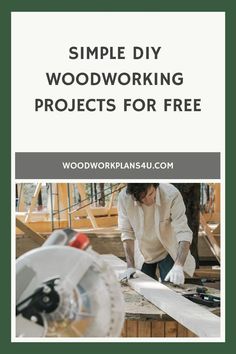 Start Woodworking Today: Beginner-Friendly Ideas Free Woodworking Project Plans, Making Furniture, Woodworking Project Plans, Woodworking Projects For Kids