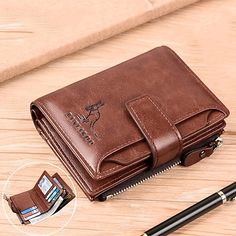 Category:Wallet; Embellishment:Zipper; Gender:Men's; Type:Credit Card Holder Wallet; Occasion:Daily,Office; Material:Cowhide; Width:80; Height:12.5; Function:Waterproof,Lightweight,Durable,Anti-Dust; Pattern:Solid Color; Listing Date:08/09/2023; Production mode:External procurement; Length:9.5 Credit Card Holder Wallet, نظارات شمسية, Coin Purse Wallet, Men's Wallet, Wallets For Women Leather, Pu Leather Wallet, Leather Coin Purse, Genuine Leather Wallets, Wallet Organization