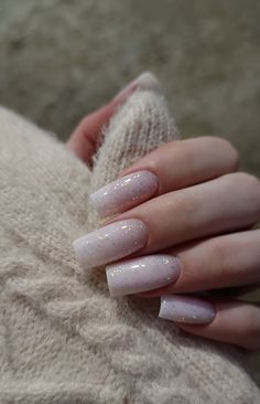 Bridal Shower Nails Square, Winter Nude Nails, Pretty Nude Nails, Winter Nails Acrylic Coffin, Bridesmaid Nails, Bridesmaids Nails, Girly Acrylic Nails