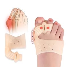 Season:All Seasons; Gender:Unisex; Quantity:1 PC; Type:Toe Separators; Occasion:Practice,Daily; Material:Gel; Function:Fixed,Correction; Shipping Weight:0.044 Toe Straightener, Gel Toes, Daily Practices, Silicone Gel, Palau, Foot Pain, Minsk, Uganda, Pain Relief