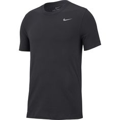 PRICES MAY VARY. SWEAT-WICKING NIKE T-SHIRT STYLE: The Nike Dri-FIT Men's T-Shirt delivers a soft feel, sweat-wicking performance and great range of motion to get you through your workout in total comfort. NIKE SHIRT: The Nike men's workout shirt has a standard fit for a relaxed, easy feel during physical activity. Small Nike swoosh trademark on left chest. COMFORTABLE FIT: The Nike Dry fabric material moves with you for optimal range while you play. The Nike shirt for men is crafted with 60% co Nike Mens Shirts, Men's Workout, Mens Workout Shirts, Nike Shirt, T Shirt Image, T Shirt Style, Physical Activity, Nike Tshirt, Nike Swoosh