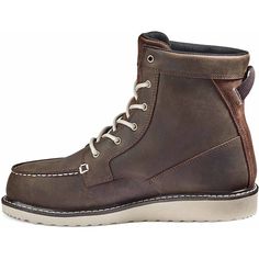 Kodiak Women's Whitton 6" Steel Toe Puncture Resistant Safety Work Boot -Dark Brown- 4TEYDB On Sale Now! This Item Ships FREE! Built with a steel toe and puncture-resistant steel plate, and packed with authentic heritage styling with its moccasin toe and wedge sole, the Whitton 6" is built to take on any job. The Comfortzone® LITE footbed is made with OrthoLite® Hybrid™ foam formulated from 5% recycled rubber and 15% waste foam, and the oil- and slip-resistant outsole is made with the environmen