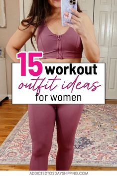 Here are the best Fitness Outfits and Workout Fits for Women! These trendy Workout Attire finds make going to the gym exciting! Learn more about why these are the best women's activewear outfit ideas for trendy gym goers. Outfits For The Gym, Fits For Women, Cute Sports Bra, Womens Active Wear Outfits, Fitness Outfits, Gym Fits, Workout Fits