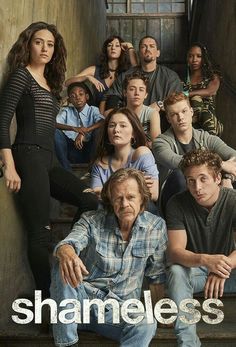 the poster for shameless starring actors