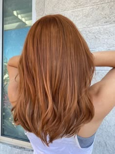 Rambut Brunette, Color Hairstyles, Orange Hair