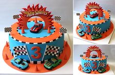 Gökkuşaği Pasta, Cars Birthday Cake