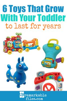 toys that grow with your toddler to last for years