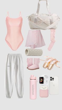 myfirstshuffle Choreographer Outfit, Pink Dance Practice Outfit, Cute Ballet Outfits, Ballet Wishlist, Cute Dance Outfits, Ballet Clothes Outfits, Ballet Fits