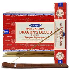 the incense sticks are being used to make dragon's blood soaps for sale