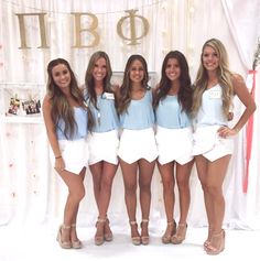 Related image Rush Week Outfits, Spring Recruitment, Sorority Pictures, Rush Week, Sorority Rush Outfits, Sorority Rush, Sorority Recruitment Outfits, College Sorority, Rush Outfits