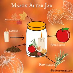 Fall Equinox Altar, Mabon Alter Ideas, Mabon Party, Mabon Celebration Outfit, Mabon Crafts For Kids, Mabon Altar Decorations, Mabon Spells, Mabon Traditions, Mabon Ideas