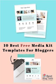 the 10 best free media kit templates for bloggers to use on their blog