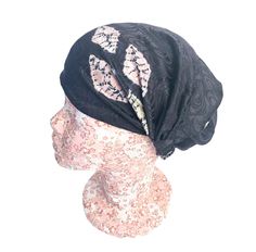 It is a turban using vintage kimono silk.  You can completely wrap your head in a fashionable way. Vintage Silk is an eco-friendly natural material. A high-class natural fiber that is gentle on both hair and skin. I hope you enjoy your daily fashion and gifts for your loved ones. * Measurements:  Scarf part width 13 x length 18 Rubber 9−13 inches Head circumference 22-28 inches * Material:  Vintage Kimono Silk 100% * Care: Normally cold water washing hands or dry cleaning recomended. ♡ I select Silk Head Scarf, Chemo Beanies, Modern Kimono, Japanese Hair, Chemo Headwear, Silk Headscarf, Washing Hands, Kimono Vintage, Japanese Hairstyle