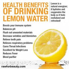 If you’re tired of drinking plain old water and want to take your physical, mental, and spiritual health up to the next level, here are 15 reasons why you Throat Infection, Fever Reducer, Tooth Pain, Spirit Science, Spiritual Health, Lemon Water, Immune System