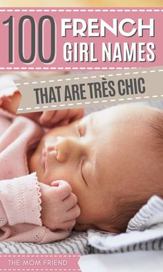 Here are the top 100+ French baby names for girls. These uncommon, unique, rare and vintage girl names are adorable and perfect for 2021. If you're looking for a pretty baby name for a girl or something more unusual, this ultimate list has it all! Each name is listed with meaning and origin. Both modern and old fashioned moms will love this list! French Girl Names, Vintage Girl Names, Names For Girls, French Names, French Baby Names, French Baby