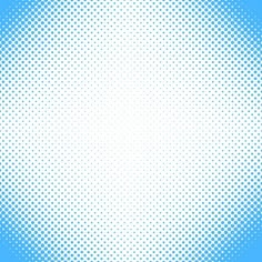 an abstract halftone background in blue and white with small dots on the center,