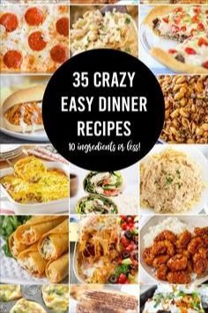 Super Easy Dinner Recipes, Super Easy Dinner, Global Cuisine, Easy Dinners