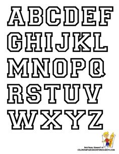 the letters are black and white in this font pattern, which is very similar to each other