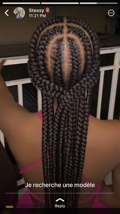 4 Big Braids, African Braids Hairstyles Pictures, Business Hair, Protective Style Braids, Hair Braid Patterns, Big Braids, Quick Natural Hair Styles