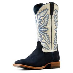 Flashy in style and heavy on performance, this boot features a tall, 13-inch shaft (all the better to show off that bold stitching). It's built on our TekStep sole, which gives you an extra layer of heel-to-toe cushioning. Sting Cowboy Boot | Product Features : 0 : ATS® technology provides ergonomic support on uneven terrain, 1 : TekStep provides toe-to-heel cushion for comfort, 2 : Removable All Day Cushioning insole, 3 : Hand nailed and color stained vegetable-tanned leather sole, 4 : Double s Cowboy Boots Mens, Leather Cowboy Boots, Veg Tan Leather, Vegetable Tanned Leather, Western Boots, Full Grain Leather, Tan Leather, Cowboy Boots, Boots Men