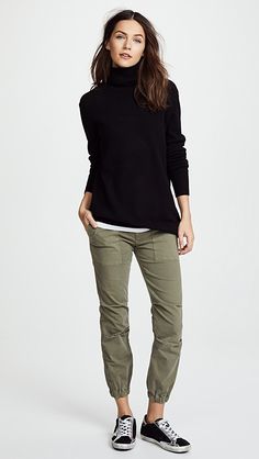 Nili Lotan Cropped Military Pants | SHOPBOP Fitted Cargo Pants With Side Pockets For Fall, Stretch Pants With Cuffed Ankles For Fall, Fitted Pants With Cuffed Ankles For Fall, Fall Stretch Pants With Cuffed Ankles, Fitted Cotton Bottoms For Layering, Stretch Cargo Pants For Fall, Stretch Cargo Pants With Side Pockets For Fall, Stretch Fall Cargo Pants With Side Pockets, Fall Stretch Cargo Pants With Side Pockets