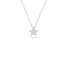 White Gold-1^Diamond Pendant Necklaces: Julianne Himiko Diamond Star Necklace 14K White Gold Diamond Star Necklace, Dana Rebecca Designs, Mini Necklace, Diamond Star, Diamond Carat, Diamond Pendant Necklace, Star Pendant, Star Necklace, Diamond Cut