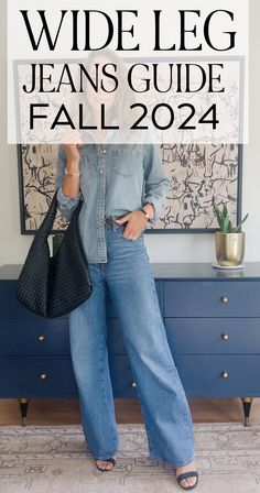 Wide Leg Pants Outfit Street StylesBlue Jean Blouse Outfit CasualWide Leg Jeans Outfit Black WomenBlack Wide Leg Pants Outfit Casual Street StyleWide Leg Jeans Outfit SpringWide Leg Black Jeans OutfitWide Leg Jeans Outfit FallWide Leg Jeans Outfit SummerHow To Style Wide Leg Jeans Ultra Wide Leg Jeans Outfit, Jeans Outfit Fall 2024, Fall 2024 Jeans Outfits, Wide Leg Jeans Outfit Fall 2024, Fall Jeans 2024, Wide Leg Jeans Fall Outfit, How To Wear Straight Leg Jeans Outfits, Wide Leg Jeans Outfit Work