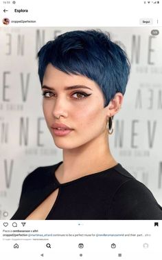 Chic Short Hair, Diy Hair Color, Hair Cut Ideas, Short Hair Pixie Cuts, Messy Short Hair, Choppy Hair, Short Hairstyles For Thick Hair, Short Choppy Hair, Unique Women