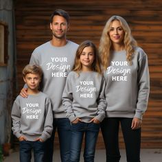 "Sport Grey Gildan 18000 Sweatshirt Family Mockup Check out our WHOLE Shop Bundle (50% OFF) - for all current and future mockups! https://aivcanvas.etsy.com/listing/1597703932 - WHAT YOU WILL RECEIVE - 1 high-resolution JPG file. The image will be ready to use and will be free of all watermarks and branding. The file is compatible with all photo editing software and ready for you to place your logo / graphic on. - INSTANT DOWNLOAD - 1. Purchase this listing. 2. Once payment is confirmed, you will be taken to the download page. Also, an email will be sent to you with your download link. Click \"Download\" to save the files in your computer. 3. Your files will be instantly downloaded to your computer. - LICENCE - By purchasing this product, you agree to our Terms of Use: * Unlimited personal Photo Editing Software, Editing Software, Logo Graphic, Grey Sweatshirt, Jpg File, Mockup, Sweat Shirt, Photo Editing, Art Collection