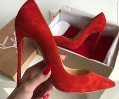 Shoe Heels, Fashion Star, Red High Heels, Red Pumps, Wear Red, Red High, Red Heels, Heel Pumps