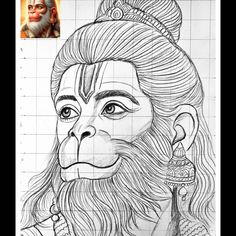 Mandir Drawing, Lord Hanuman Drawing, Hanuman Ji Drawing, Hanuman Drawing, Easy Manga Drawings, Bappa Photo, Ayodhya Ram, Lord Shiva Sketch, Pencil Sketches Easy