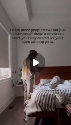 Zehra Allibhai - The FitNest on Instagram: "Be sure to save this simple routine.
Do these first thing in the morning, come back and thank me later ❤️

The reason you’re feeling stiff is cause those muscles and joints aren’t moving and being stretched daily. 

Just give it 5 minutes a day for the next week and see how you feel!"