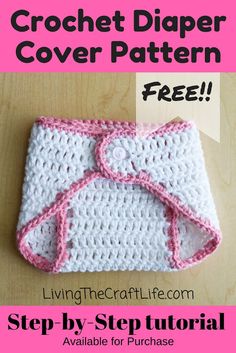 the crochet diaper cover pattern is free