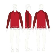 Mens Jersey Polo Shirt with Raglan Sleeves Casual Raglan Sleeve T-shirt For Sports, Cotton T-shirt With Raglan Sleeves For Streetwear, Raglan Sleeve Technical Drawing, Cheap Raglan Sleeve T-shirt, Technical Sports Polo Shirt With Moisture-wicking, Shirt Sketch, Mens Jersey, Flat Sketches, Vector Sketch