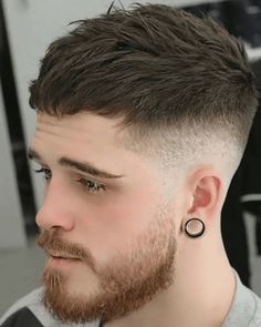 Caesar Haircut, Short Fade Haircut, Drop Fade, Low Fade Haircut, Crop Haircut, Gents Hair Style, Mens Hairstyles Medium