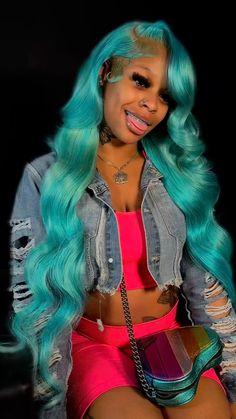 Teenage Hairstyles, Wig Colors, Goddess Braids Hairstyles, Bad Bad, Birthday Hair, Hair Weaves, Quick Weave