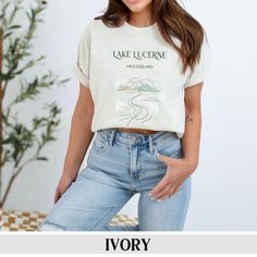 Lake Lucerne T-shirt Trendy Vacation Shirt Switzerland Trip Lake Mountain Nature Tee Travel Lover Gift Europe Tour Tshirt Oversized Comfy - Etsy Switzerland Trip, Mountains And Lake, Lake Lucerne, Europe Tour, Nature Tees, Tshirt Oversized