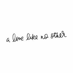 a black and white photo with the words'a lone like no other'written in cursive font