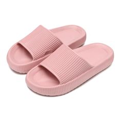 PRICES MAY VARY. 【Soft Kids Cloud Slides】Only 0.5 pounds weight , so kid can run and jump without tiring their feet. The kids house slippers use ultra rebound soles, to make you feel like walking on clouds, comfortable to wear without hurting kid's soft instep. 【Ergonomic Design】With 1.37 inch thick sole, cloud slides for kids are slightly recessed to perfectly wrap children's feet, which provides super support and elasticity to protect children's feet, not afraid of kicking and playing. 【Double Slides For Kids, White Sliders, Girls Sandals Kids, Pillow Slippers, Bathroom Pool, Sandals Comfy, Pool Sandals, Cloud Slides, Shower Slippers