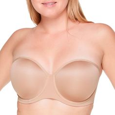 PRICES MAY VARY. 76% Nylon, 24% Spandex Imported Hook and Eye closure Machine Wash OUR 24/7 CLASSIC STRAPLESS BRA: Never falls down, always up for fun! Naturally boosts & shapes without heavy padding. Multi-way wear to match every style and occasion HALF CUP SIZES: In between? ThirdLove offers exclusive half cup sizes for a perfect fit. Slash sizing indicates a half cup size. Example: D/DD = D ½ Cup BRA BENEFITS: 1) No-Spill ultra thin memory foam cups for your specific shape 2) No-slip silicone Strapless Bras, Nude Bra, Foam Cups, Lounge Lingerie, Cup Sizes, Full Coverage Bra, Strapless Tops, Everyday Bra, Cup Bra