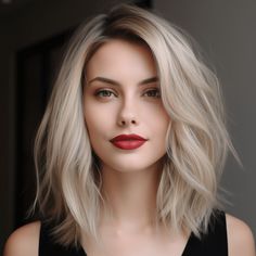 93 Stunning Medium-Length Layered Haircuts Trending Right Now Medium Hair With Face Framing, Layered Medium Hair, Medium Length Layered Haircuts, Haircuts Trending, Platinum Highlights, Straight Hair Cuts, Layered Hairstyles