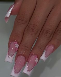 Really Short Nails Ideas, Quince Shoes, Kuromi Girl, Pure Nails, 16 Nails, Prom Glam, Future Nails, Quinceanera Nails, Fake Nails Long